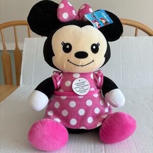 NWT Disney Classics 14-Inch Minnie Mouse, Comfort Weighted Plush Animals